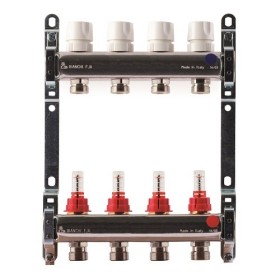 FF manifolds, with therm. valves and flowmeters