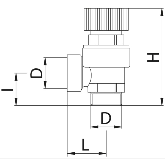 Scheda tecnica - Safety valve, male connection