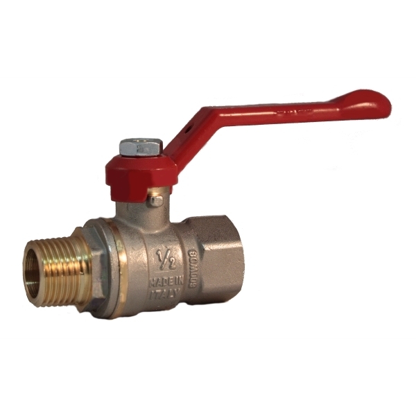 MF full bore ball valve PN 40 with lever handle %>