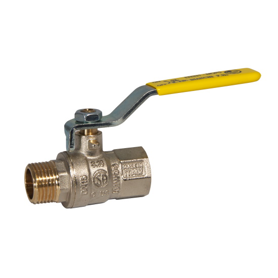 MF gas ball valve with lever handle %>