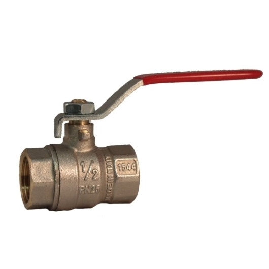 FF ball valve PN 25 with lever handle %>