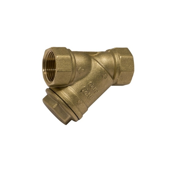Heavy strainer valve PN20, inspection plug, s/steel filter %>